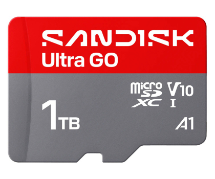 Karta pamięci Sandisk 1TB microSDXC Ultra Go UHS-I 190MB/s